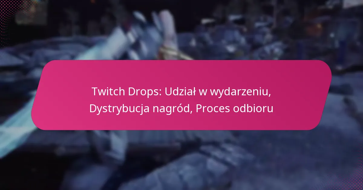 Twitch Drops: Udział w wydarzeniu, Dystrybucja nagród, Proces odbioru
